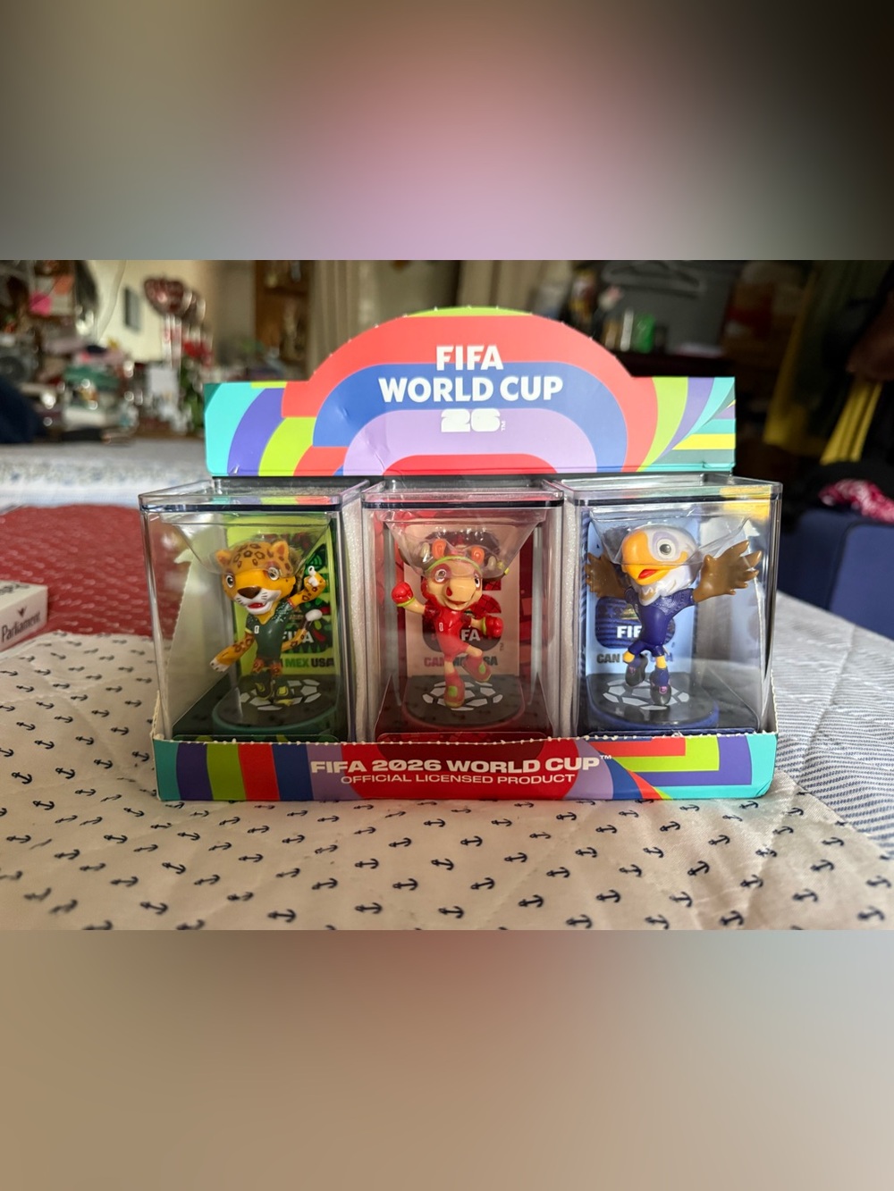 World Cup 2026 Mascot Figure Set - Multicolor